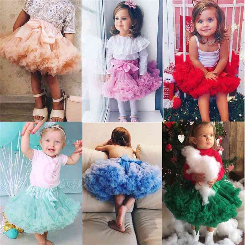 Cute Princess Tutu, Fluffy Layer Skirt-dance Party Wear For Little