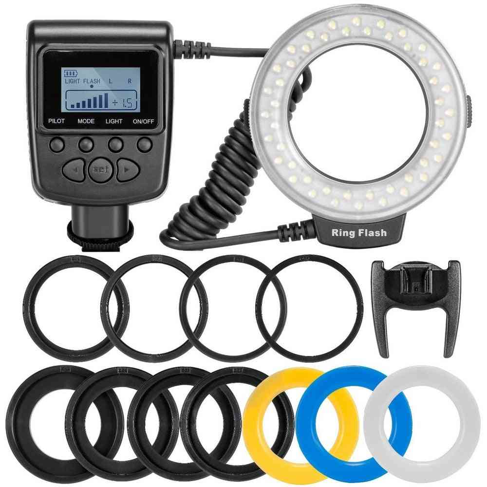 Ring Flash Light With Adapter-for Cameras