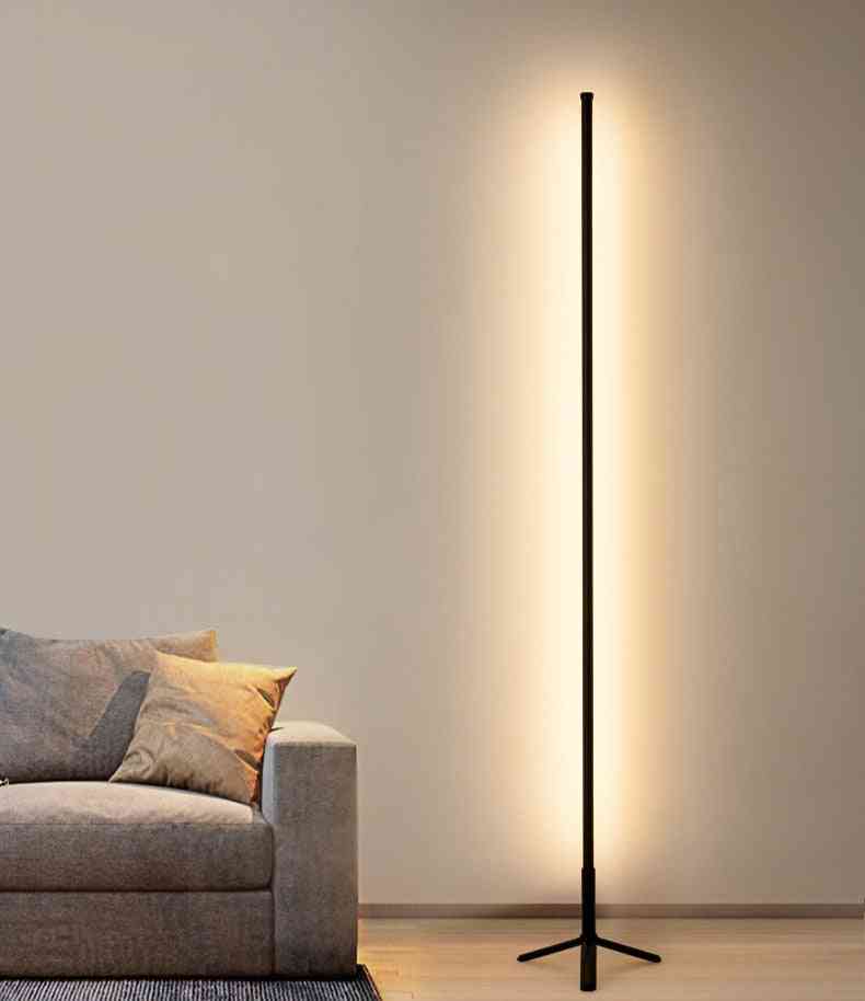 Modern Led Floor Lamp -simple Colorful Rgb Light