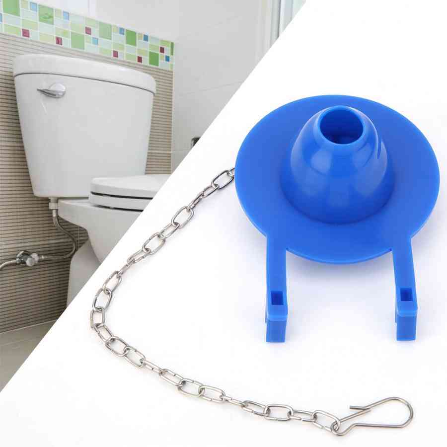Válvulas de descarga de drenaje de goma de 2 piezas 7,5 cm, accesorios de tanque de inodoro para sello de inodoro, parada de agua, tapa de válvula