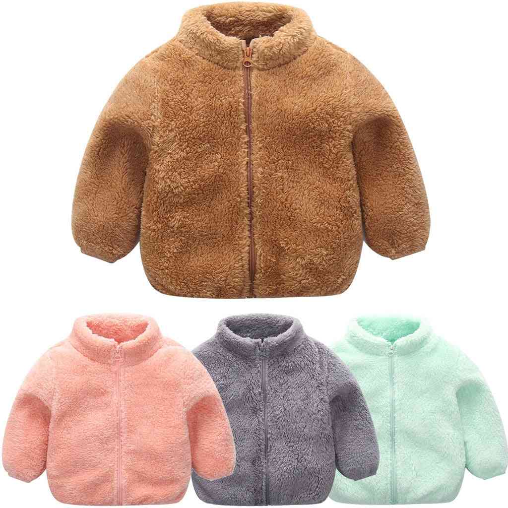 Baby Winter Jackets For Girl, Boy Cute Zip Warm Outerwear
