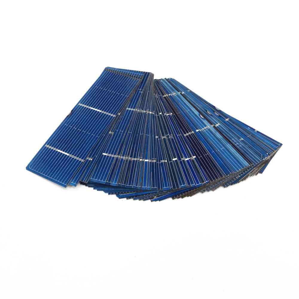 50бр. / Партида панел от поликристални зарядни батерии-слънчеви клетки