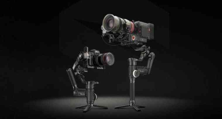 3-axis, Handheld Gimbal Wireless 1080p Fhd Image -transmission Camera Stabilizer
