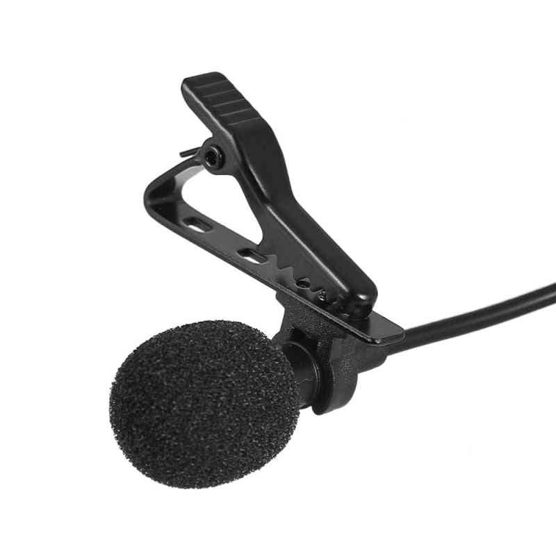 Mini Clip-on Lapel Lavalier Microphone