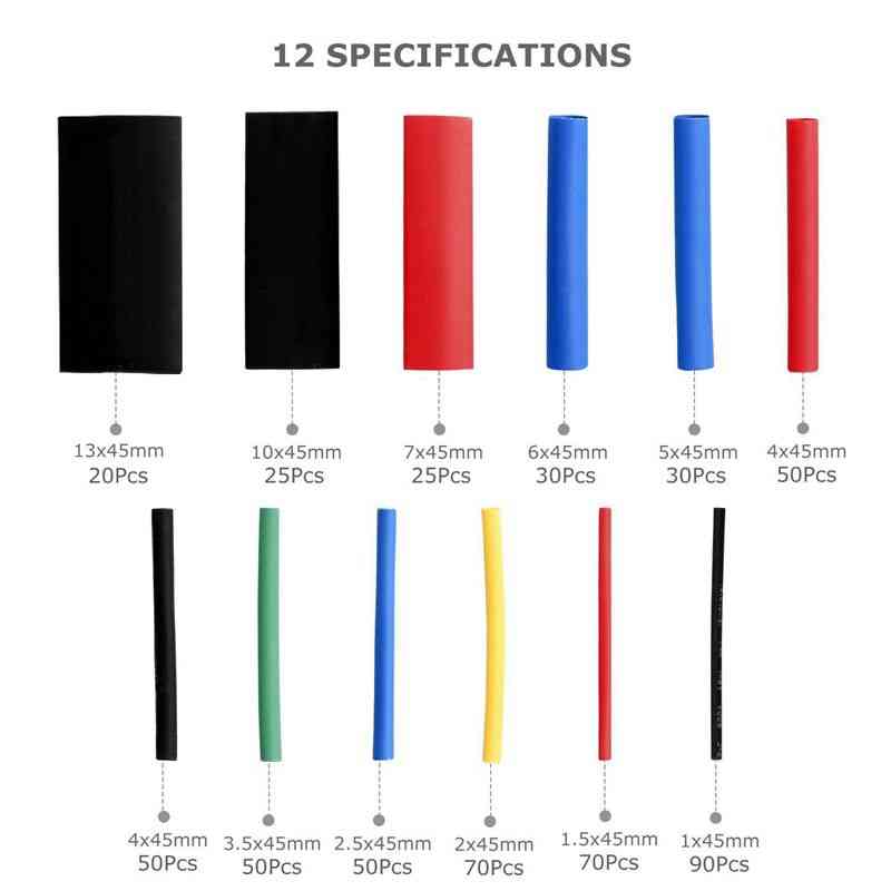 Heat Shrink Tubing Electrical Insulation Tube -wrap Cable Sleeve