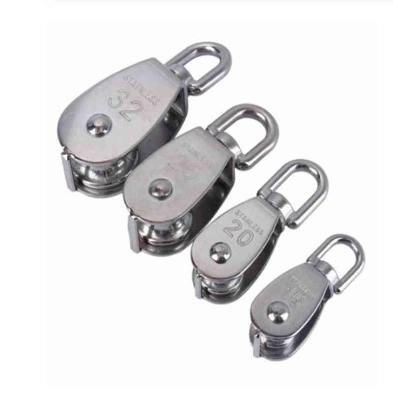 Stainless Steel Single Pulley Set For Lifting Tools