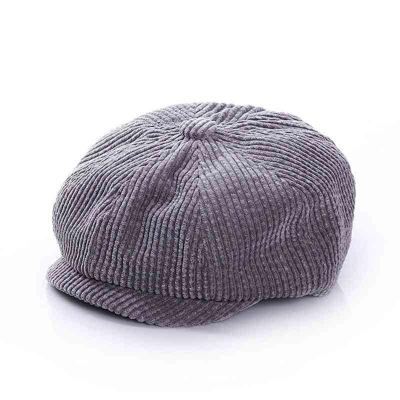 Pălărie pentru copii băieți din velur - șapcă de băieți toamnă iarnă