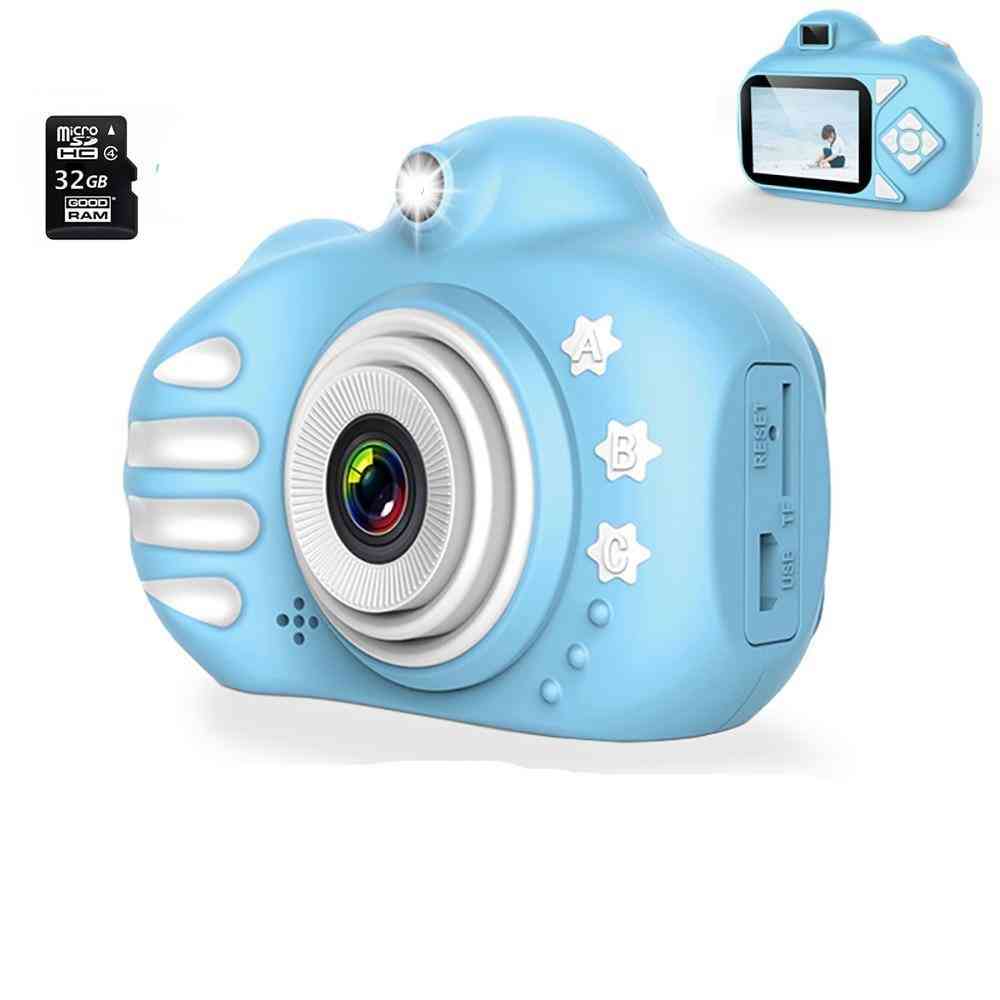 Dětská kamera dc c-5v / 1a - 16 GB / 32 GB SD karta, 2,4 palce IPS