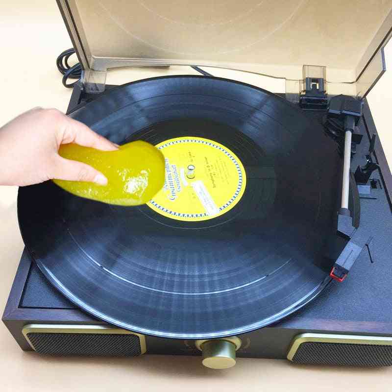 Super Slimy Gel  - Soft Rubber Turntable, Vinyl Cartridge Magic Dust Cleaner