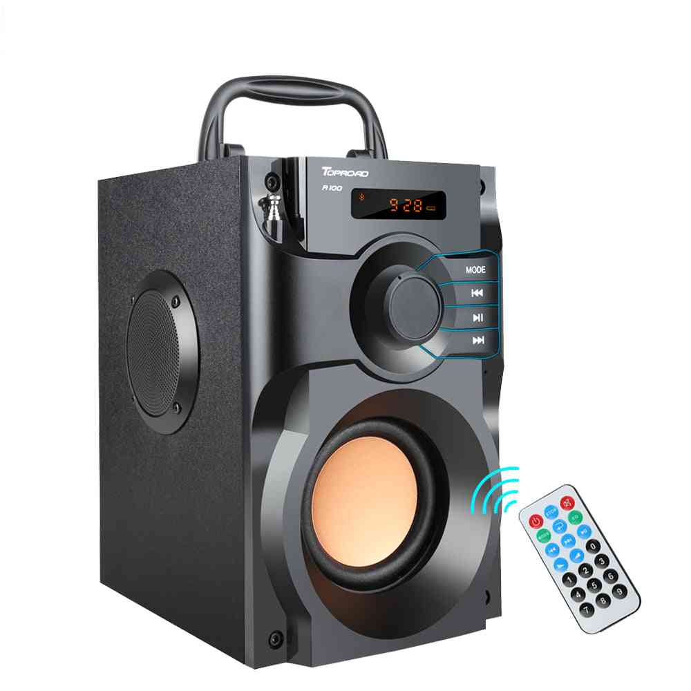 Big Power Bluetooth Wireless Stereo - Subwoofer Heavy Bass Speakers