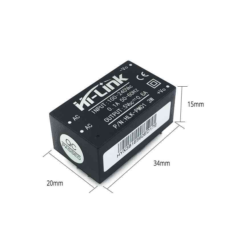 Ac / dc converter module hlk-pm01, mini geïsoleerde voedingsmodule / krachtoverbrenging -