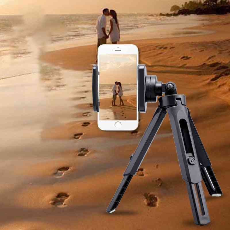 Mini Tripod Stand With Phone Clip Holder For Smartphone