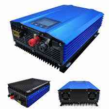 1000 / 1200W solenergi på nettinverter, ren sinus DC24V 48V / 72V til AC110V AC220V med begrensningssensor PowerInverter batteriutladning