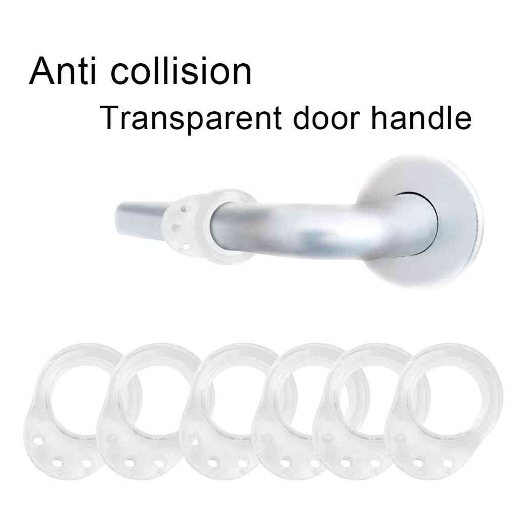 Tampone trasparente per maniglia della porta - tampone per maniglia per proteggere pareti e mobili