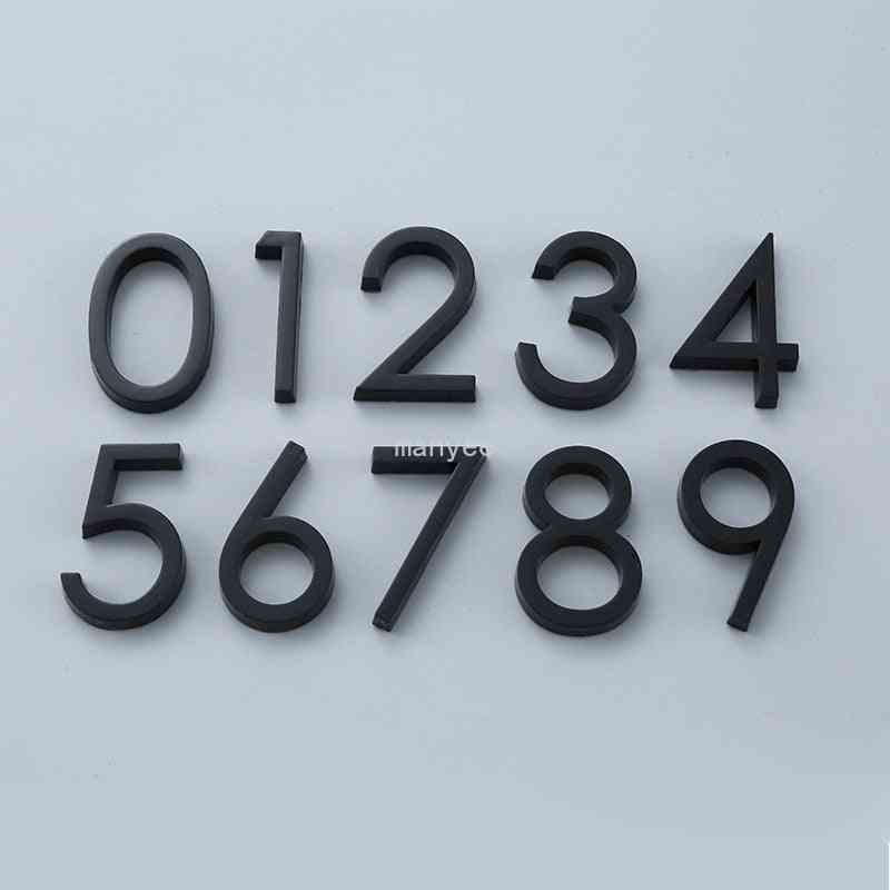 Modern Self Adhesive Door Number Stickers
