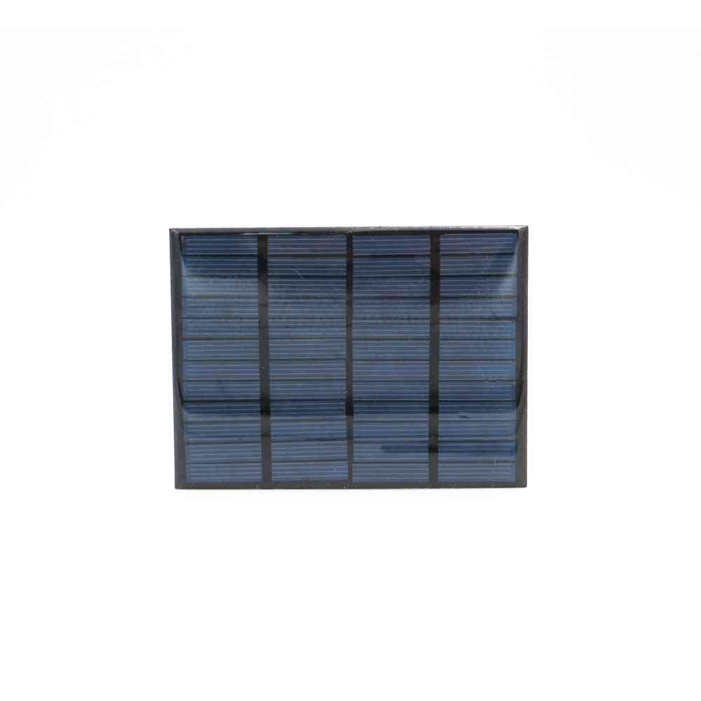 12v 1,5 w aurinkopaneeli vakio epoksi monikiteinen pii diy akku virtalähde