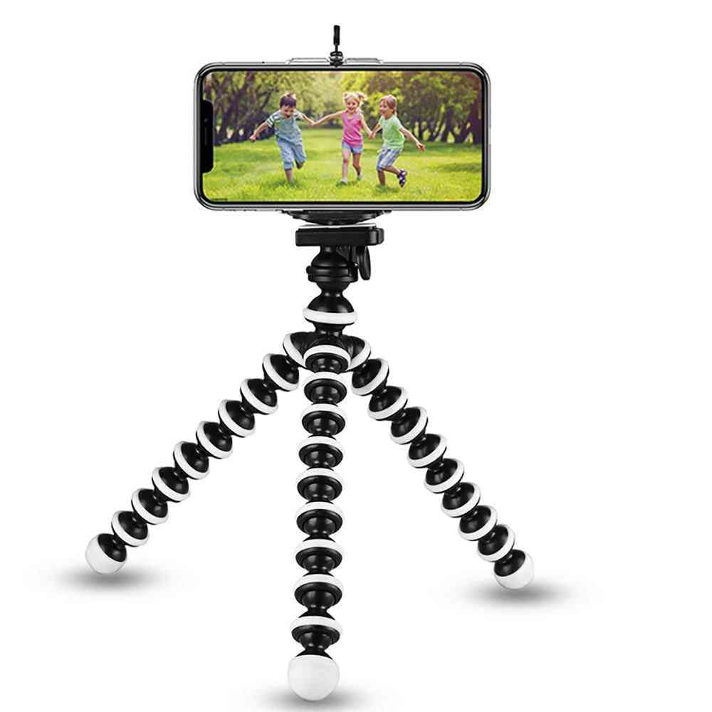 Octopus Style Flexible Tripod Stand For Smartphone, Dslr Camera