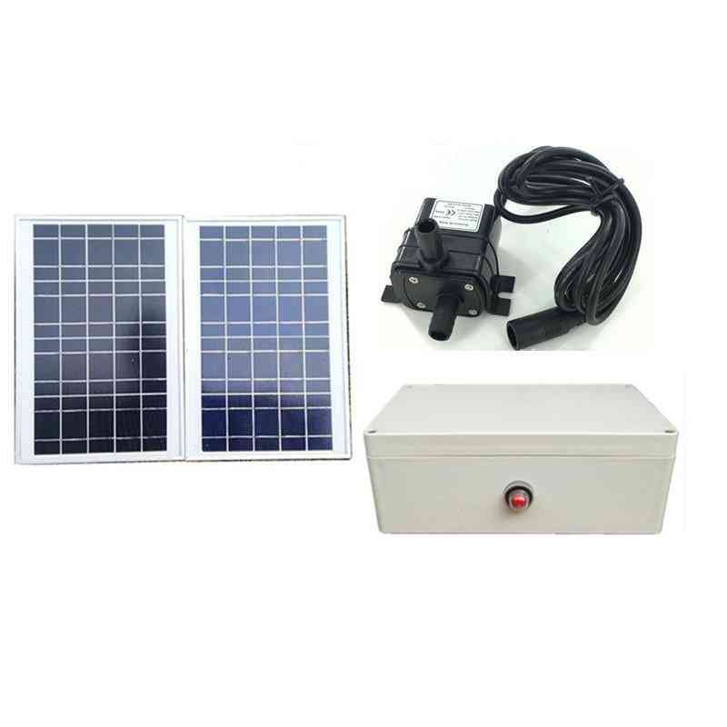 Solar Powered Panel And Water Submersible Pump