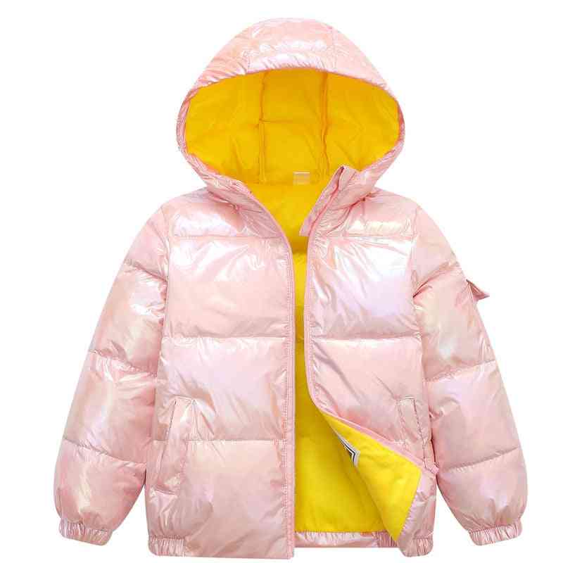 Girls, Winter Jacket, Down Cotton Coat, Waterproof, Hooded Coats