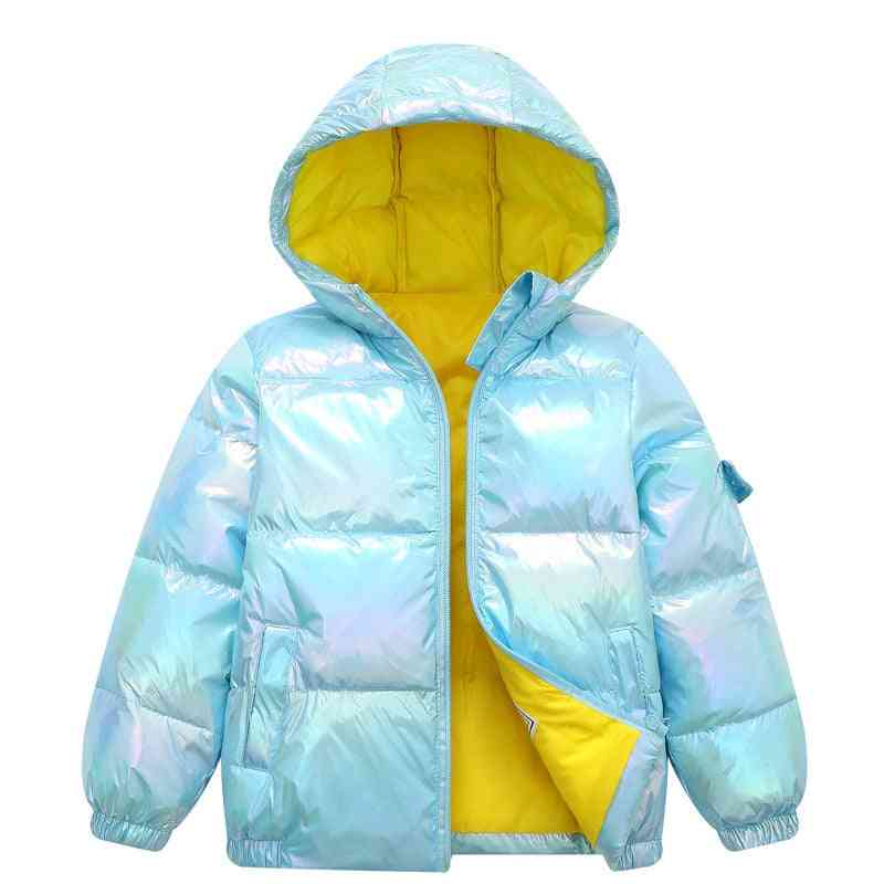 Girls, Winter Jacket, Down Cotton Coat, Waterproof, Hooded Coats