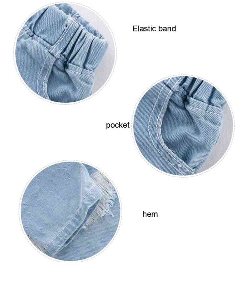 Dětské roztrhané džínové kalhoty pro &
