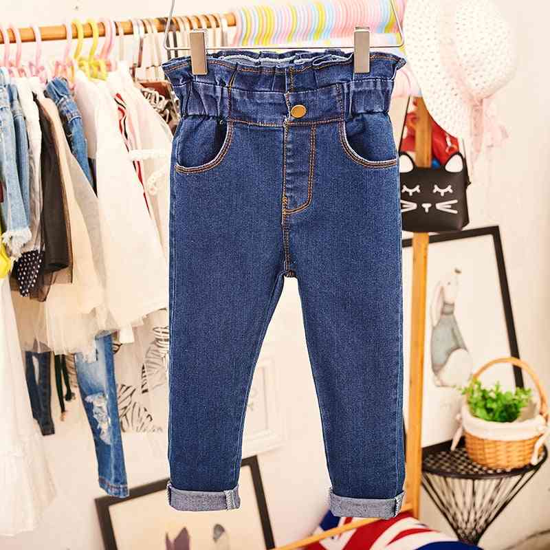 Autunno articolo ragazza moda jeans pantaloni denim pantaloni