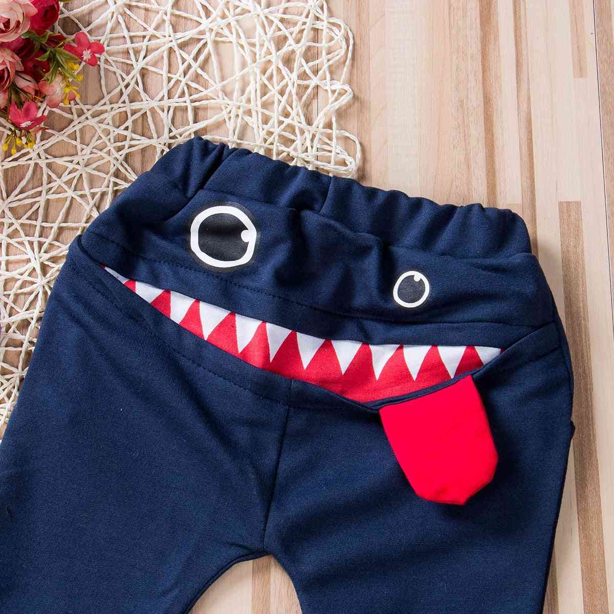 Baby Pants, / Cute Big Mouth Monster Trousers