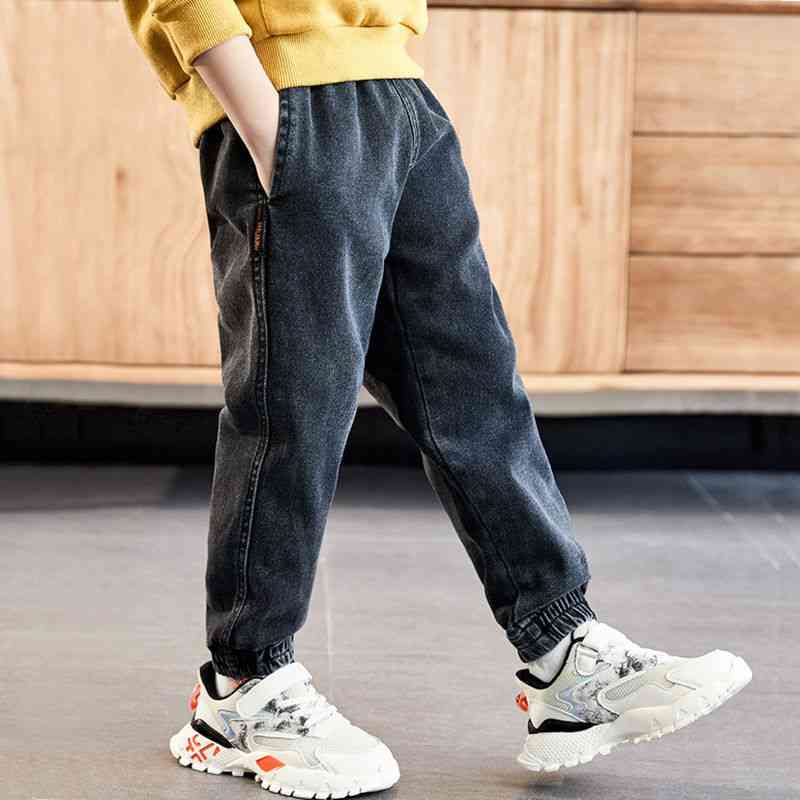Autumn And Winter Jeans, Cotton Washed Pants