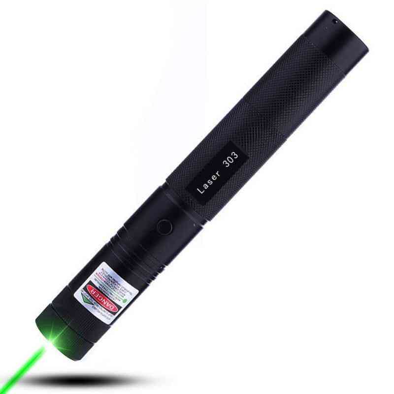 2in1 Laser Pointer Pen, 18650 Rechargeable Battey & 2 Safe Key
