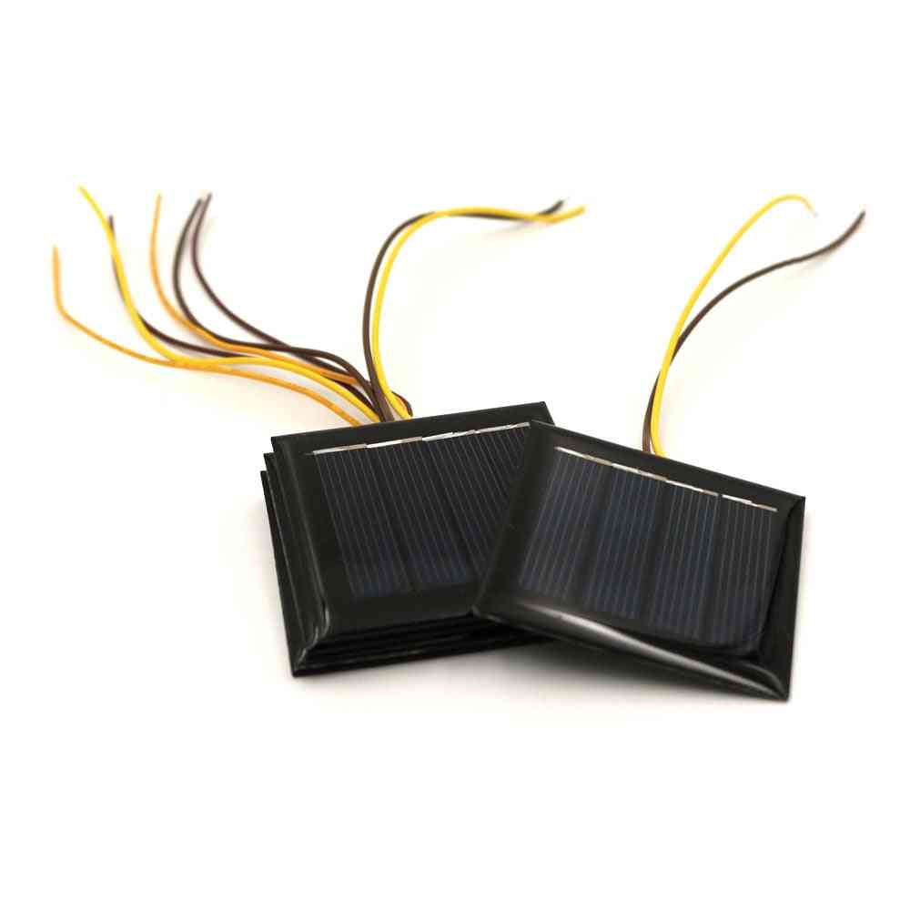 2v 100ma Solar Panel With 15cm Extend Wire