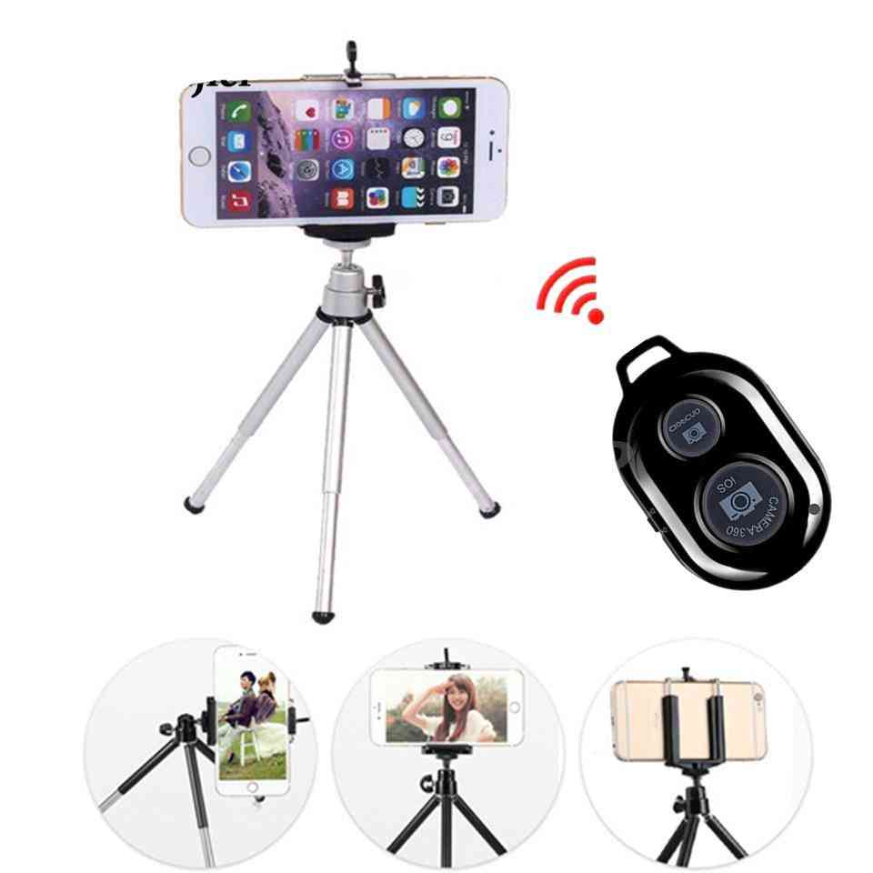 Mini Bluetooth Tripod With Remote-extendable Stand For Smartphones