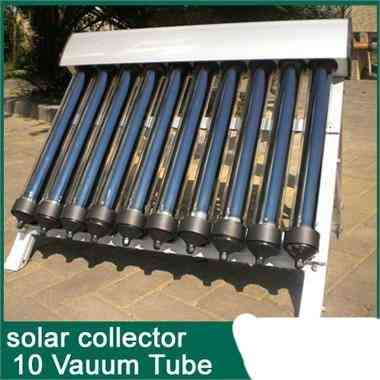 Solar Hot Water Heater Collector With 10 Evacuated Tubes