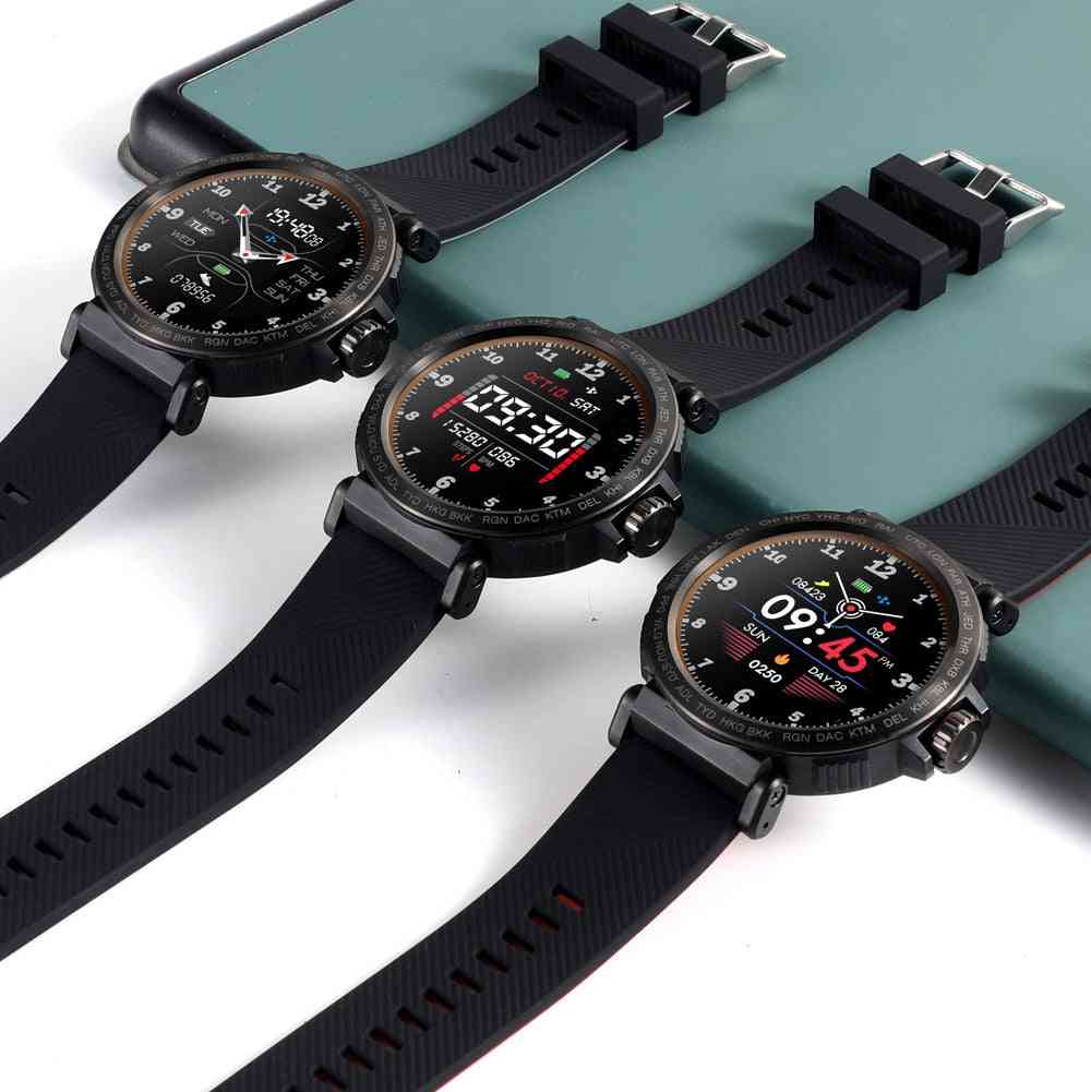 спортен ip68 водоустойчив интелигентен часовник сензорен часовник, фитнес тракер интелигентен часовник за ios android
