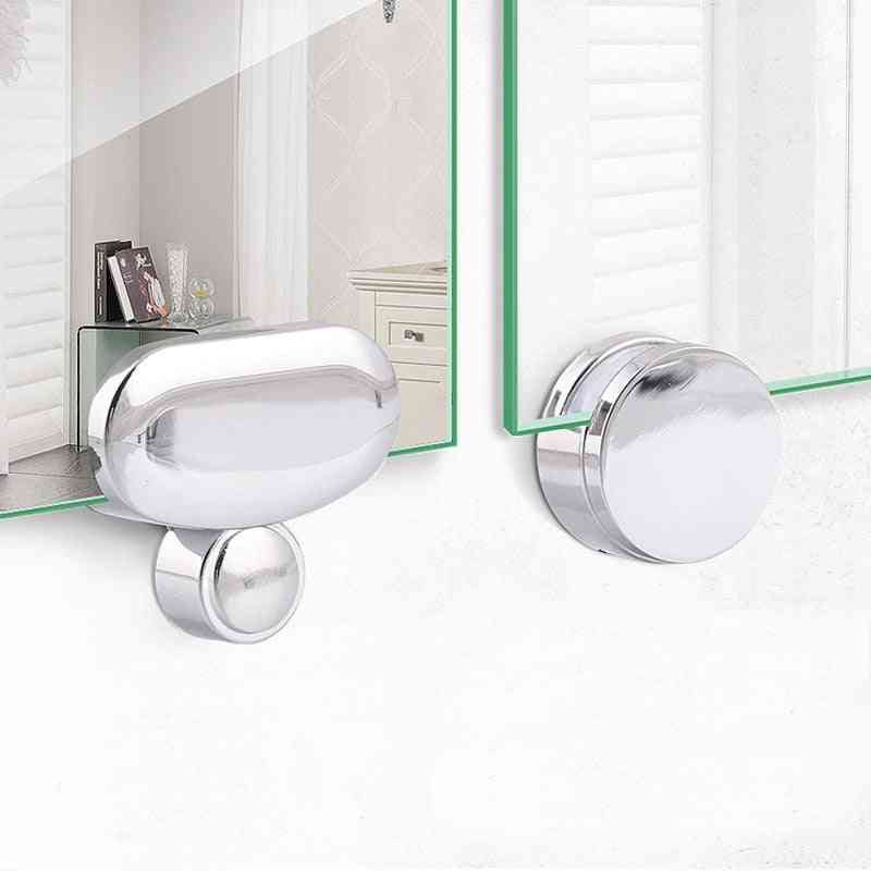Wall Mount Frameless Mirror Clip For Bathroom