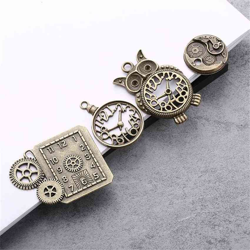 Kit de engranajes de metal galvanizado engranajes mecánicos mixtos reloj accesorios de reloj para piezas de reloj hechas a mano de bricolaje -