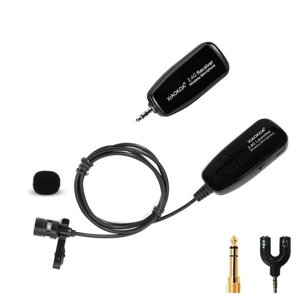 Wireless Lavalier Microphone For Voice Amplifier/camera Recording