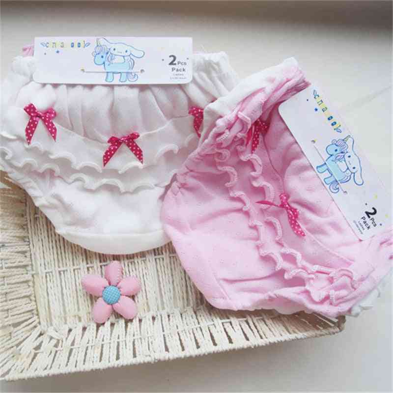 Nyfødt baby pige bomuld undertøj shorts
