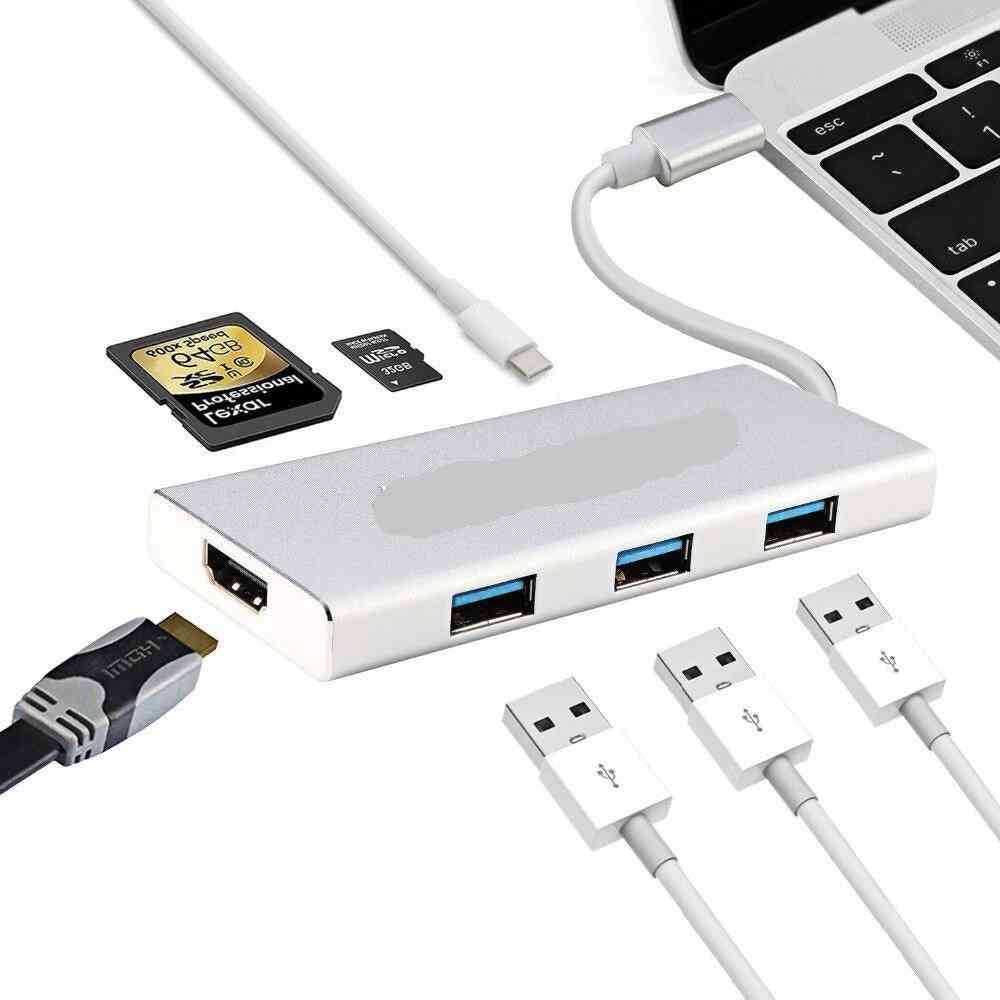 7 In 1 Type C Usb3.1 To Hdmi Docking Station