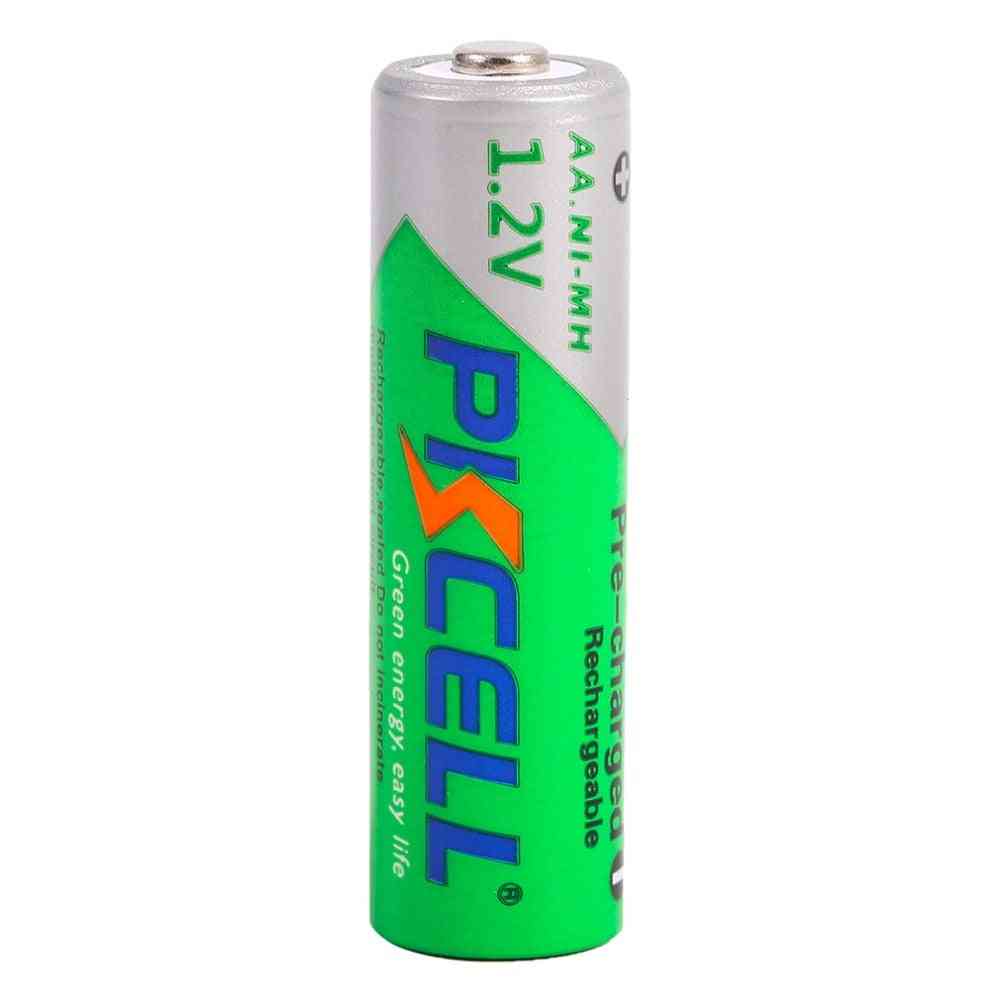 8pcs / 2card aa batterie rechargeable-1.2 v / 2200 mah -