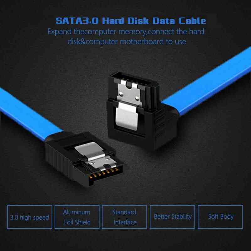 3,0 auf Festplatte SSD-Adapter HDD-Kabel, gerade 90-Grad-3,0-Kabel - schwarz-r-40