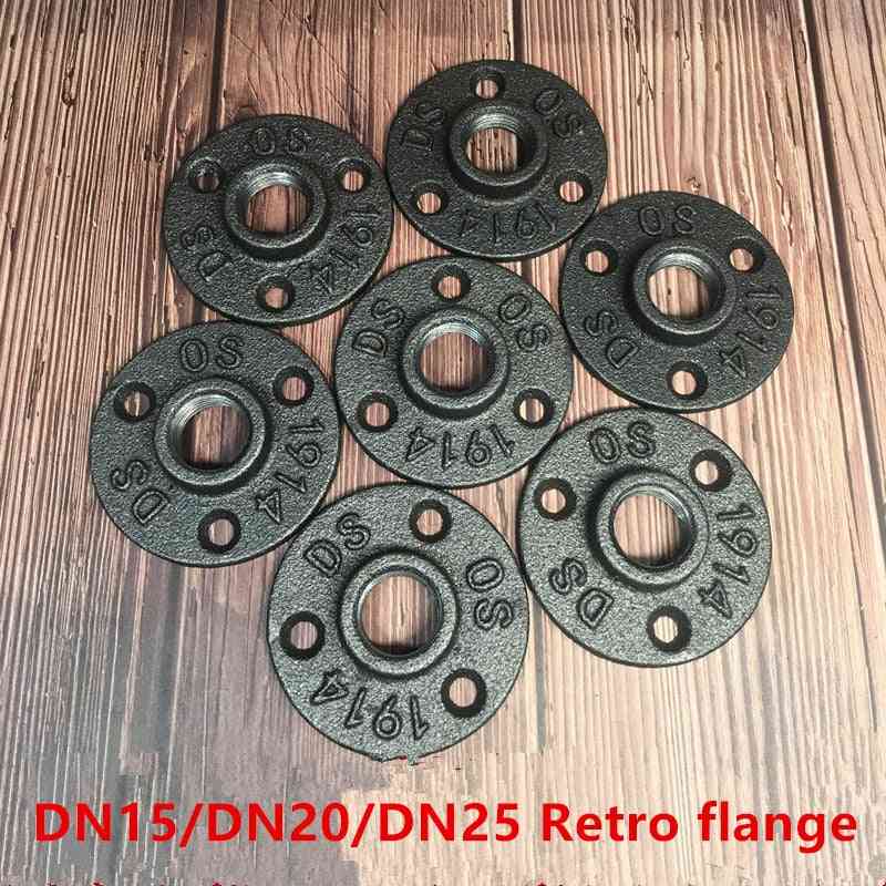 Iron Pipe Fittings, Wall Mount Floor Antique Dn15 Flange
