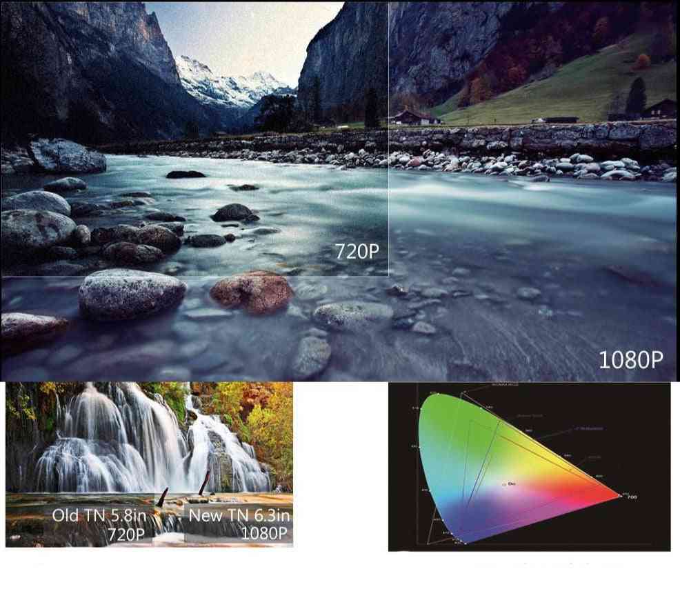 Full HD -digitaaliprojektori 1080p / 5500 lumenia (30,5 * 24 * 11,5 cm) -
