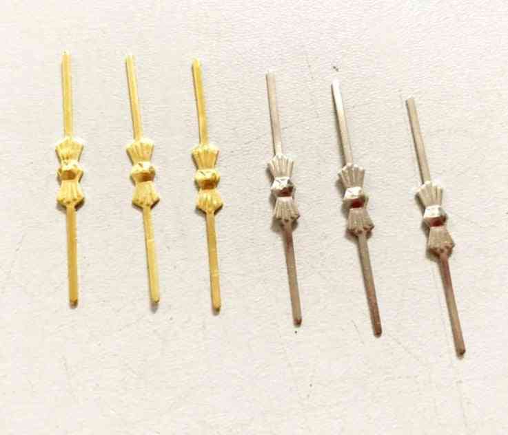 Luster dijelovi svjetiljke kristalna perla metalni konektor leptir igla
