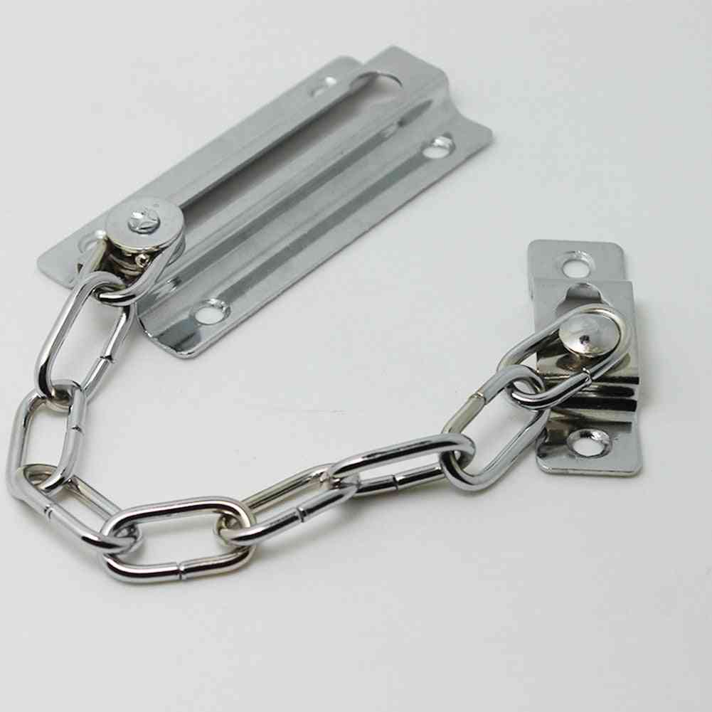 Door Chain Bolt Security Catch Sliding Guard Office Safety Locks