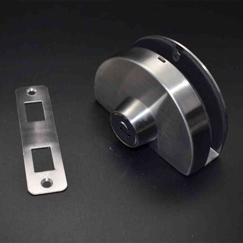 Stainless Steel Entry Gate Glass Door Lock, Swing And Sliding Key