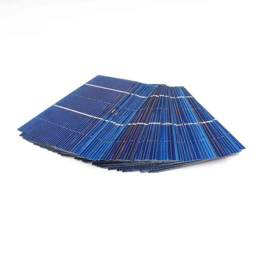 Solar Battery Charger Panel Diy Cells Polycrystalline Photovoltaic Module Power Connect