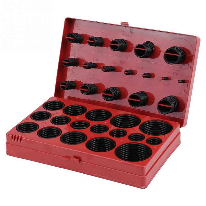 Assorted Rubber O-ring Set With Case