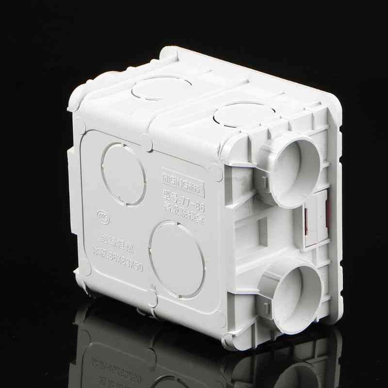 86-type Pvc Junction Box-wall Mountmswitch Socket Outlet
