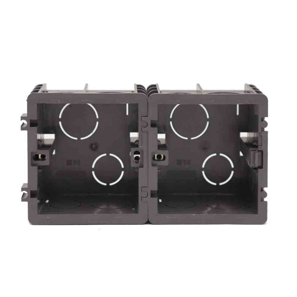 Fire Resistant  Plastic Switch Socket Mounting Junction Box