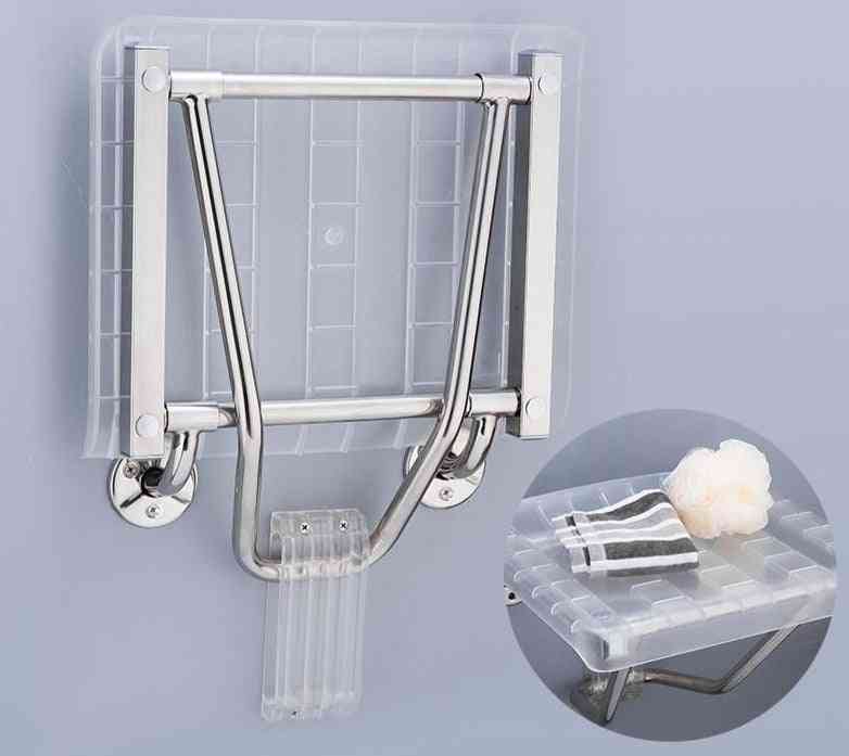 Wall Mounted Shower Seats, Abs Plastic And Stainless Steel Bath Bench Chairs